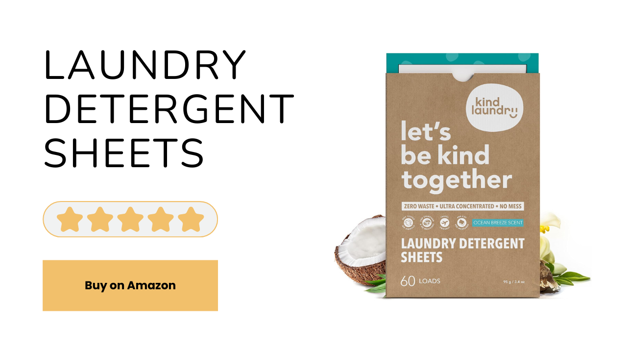 Laundry Detergent Sheets