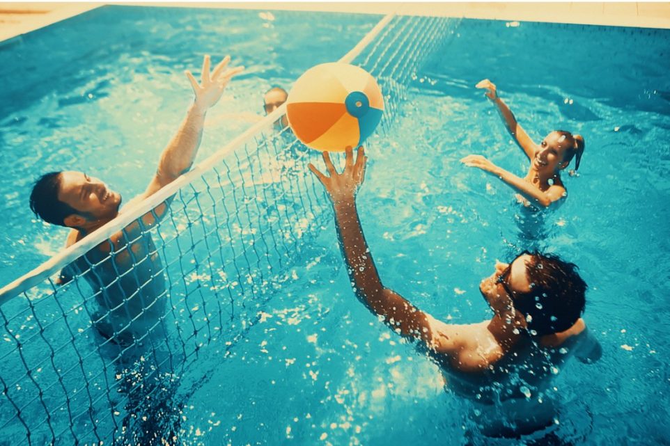 best pool volleyball net