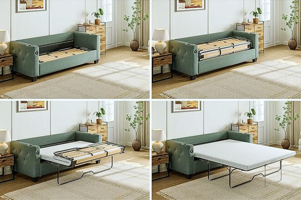 LINSY HOME Pull Out Sofa Bed Review