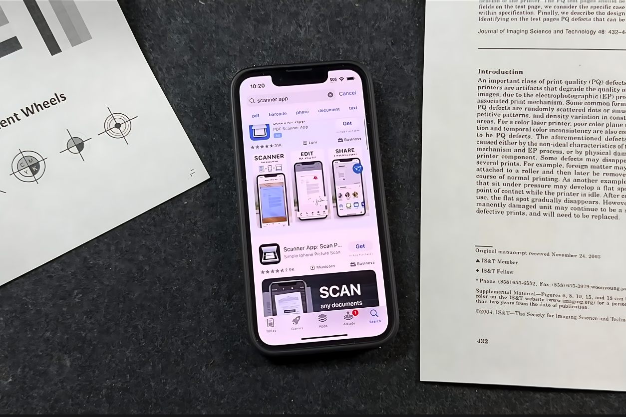 Scan Documents with iPhone