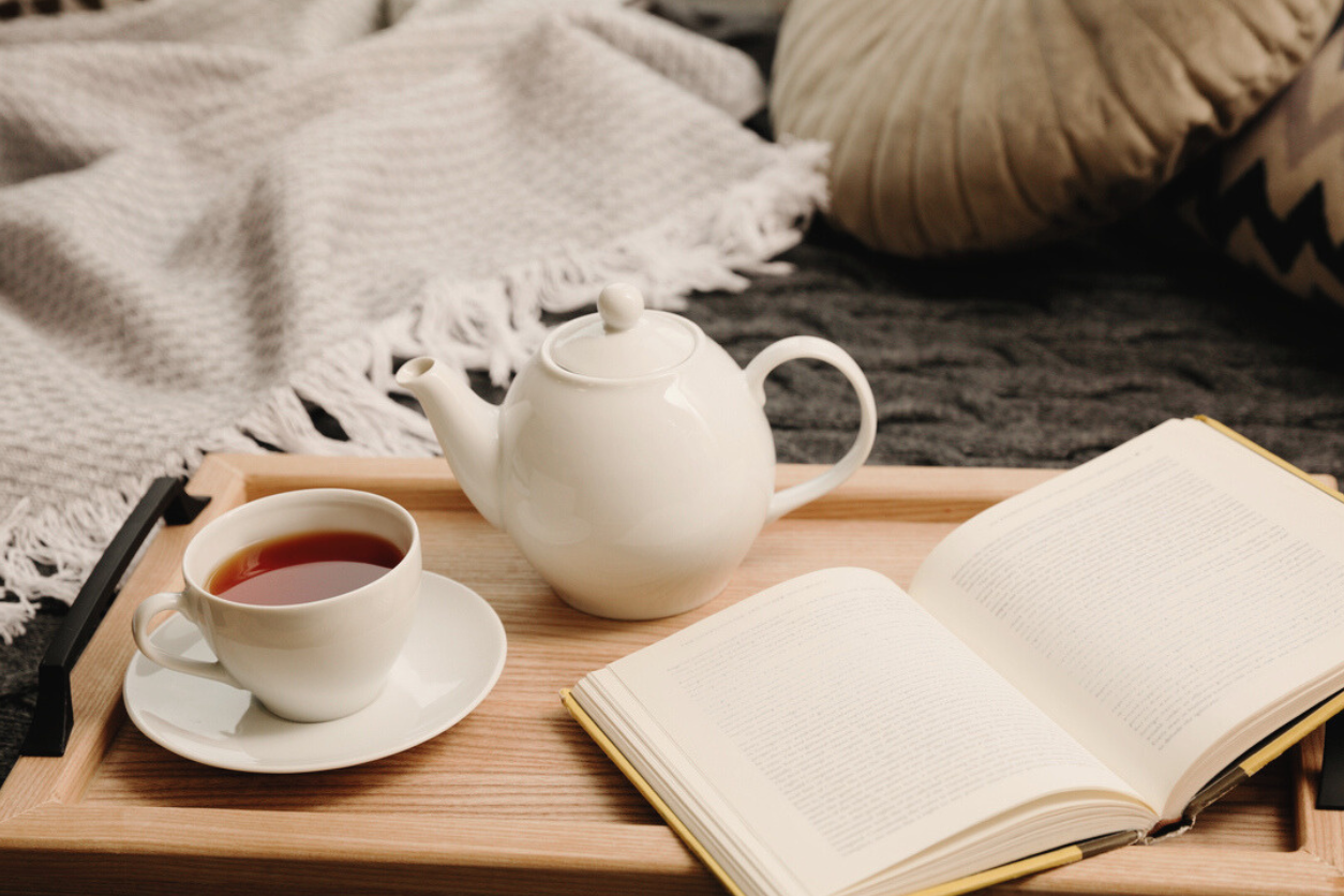 blanket reading nook