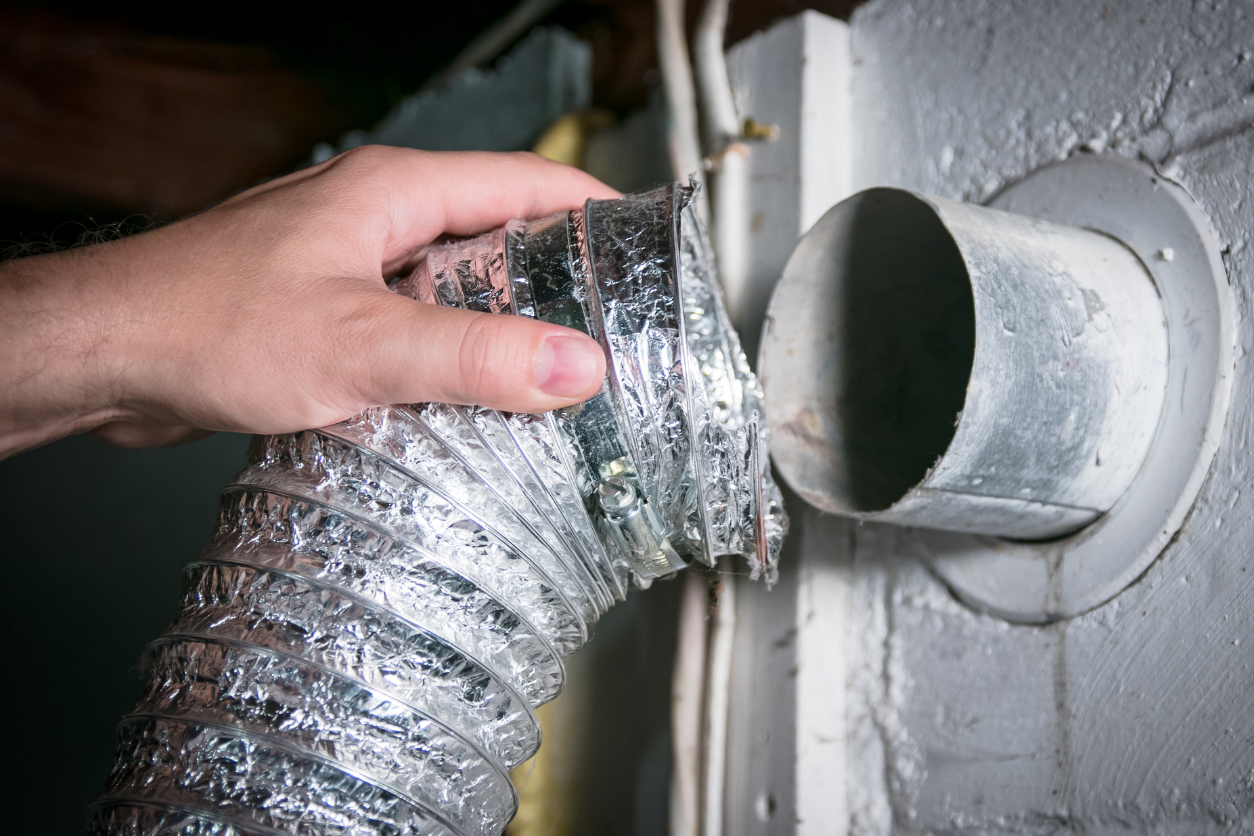 how to clean dryer vent