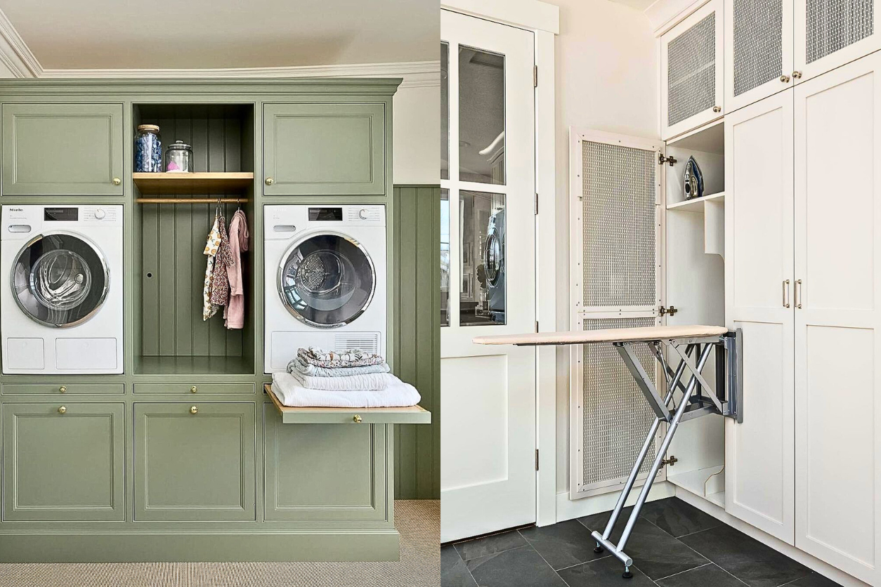 laundry room shelving