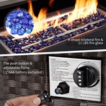 U-MAX Fire Pit Table sold on Amazon