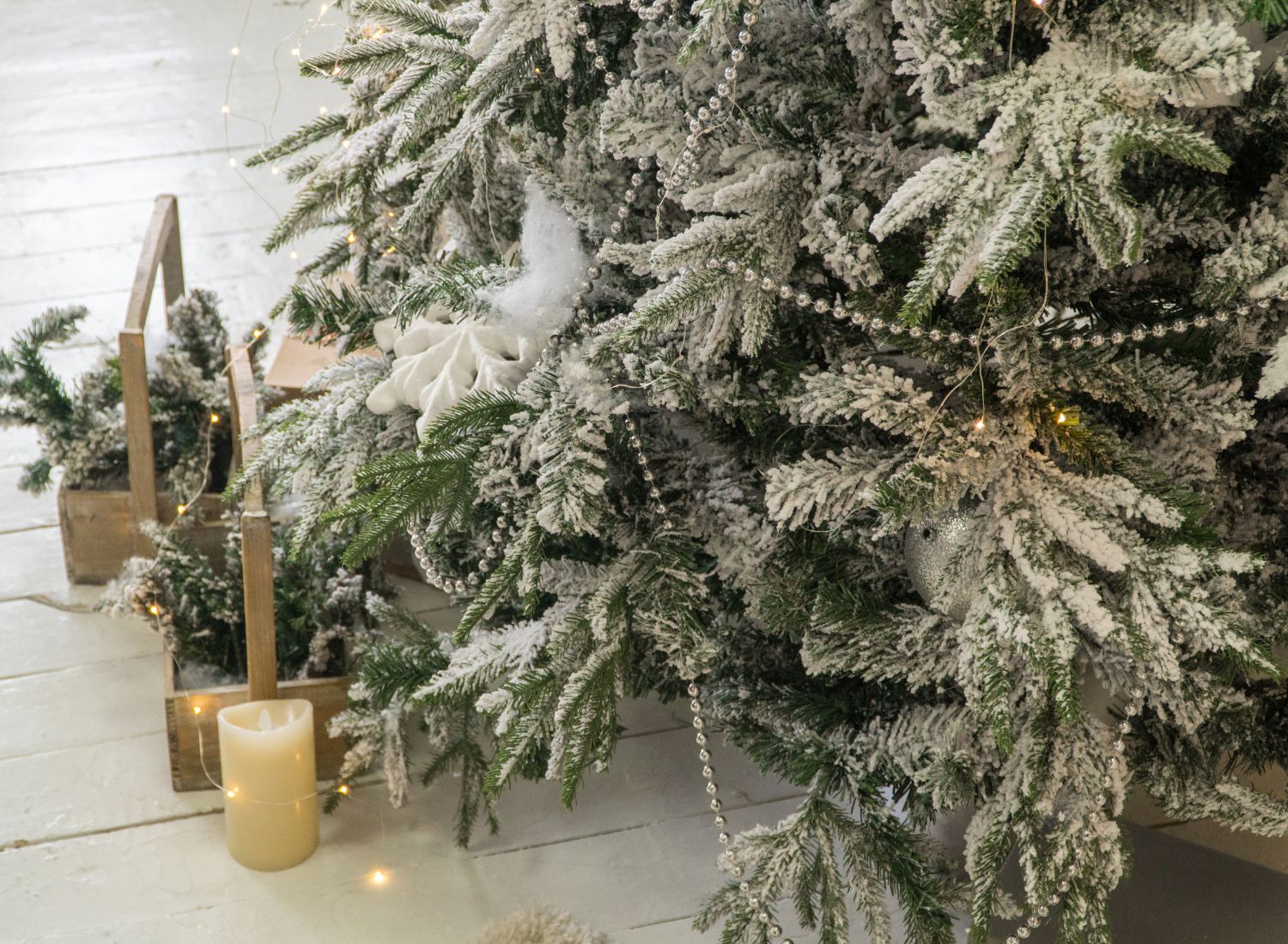 The Best Flocked Christmas Trees