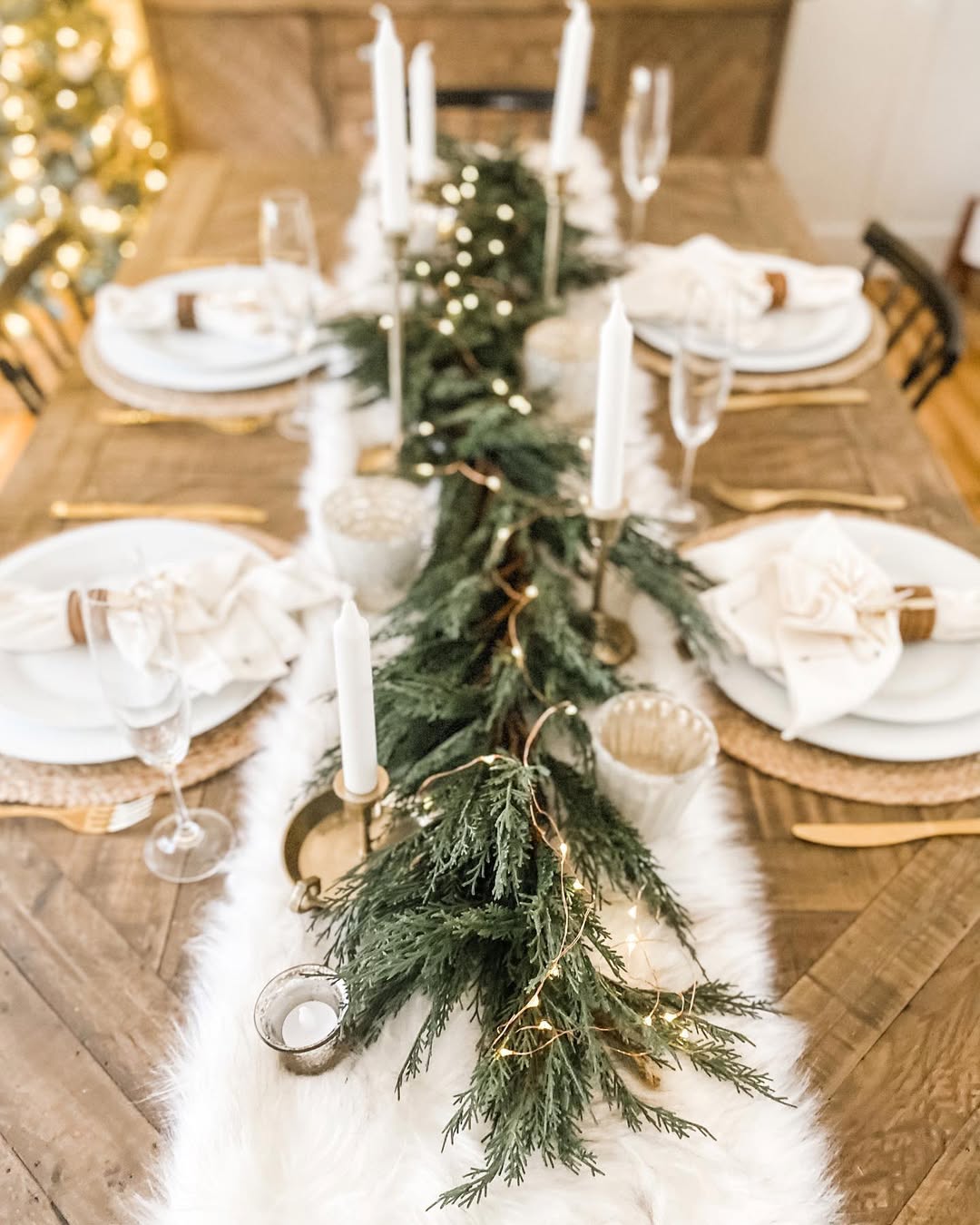 Christmas table runner
