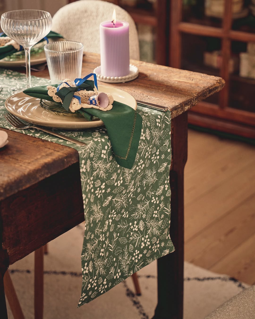 Christmas table runner