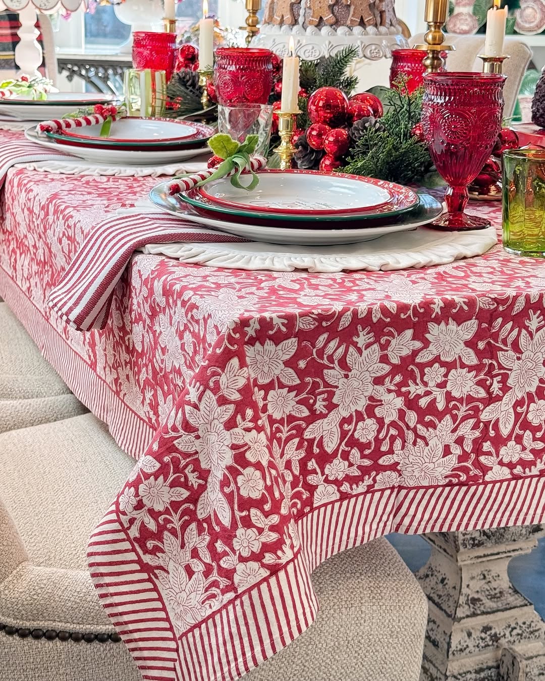 Christmas table runner