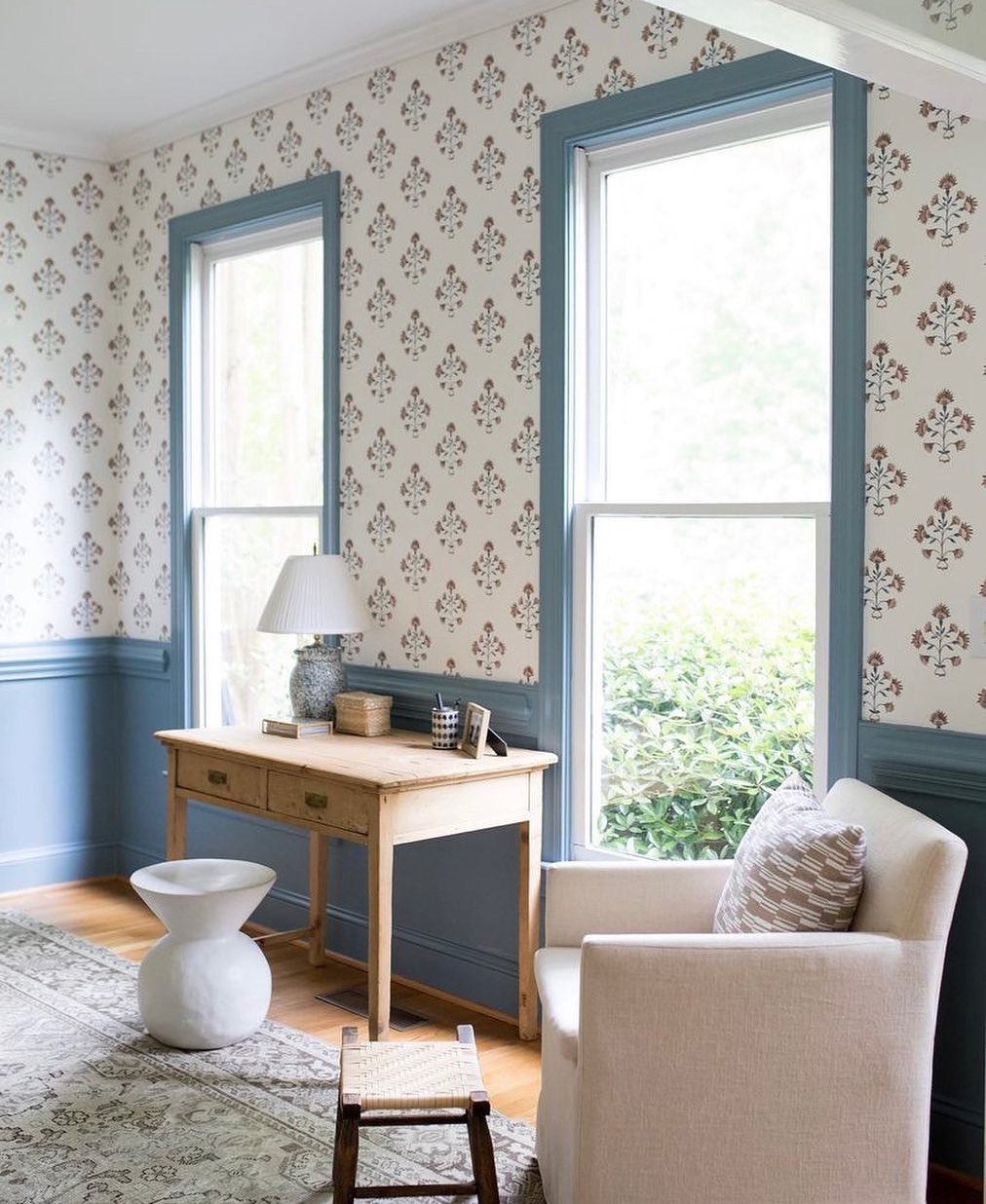 navy blue interior