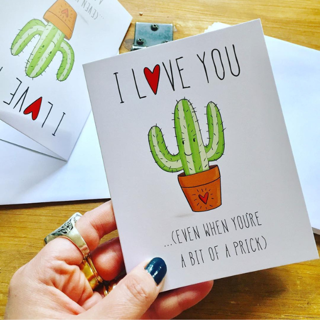 funny valentine's cards