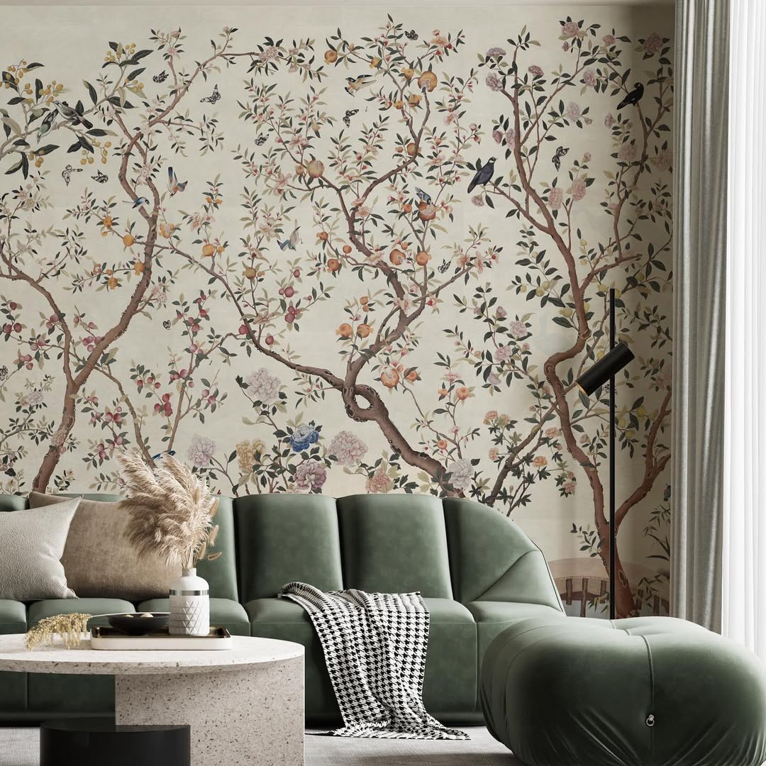 chinoiserie wallpaper