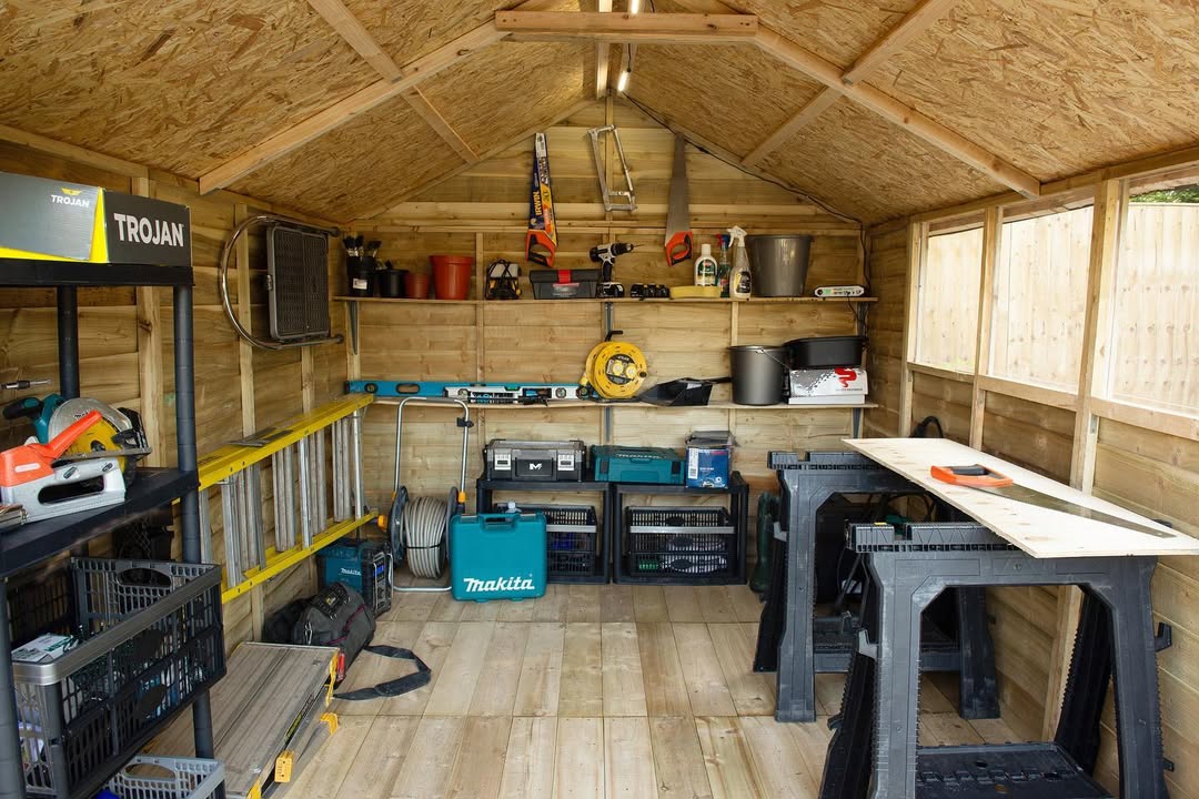 shed storage ideas