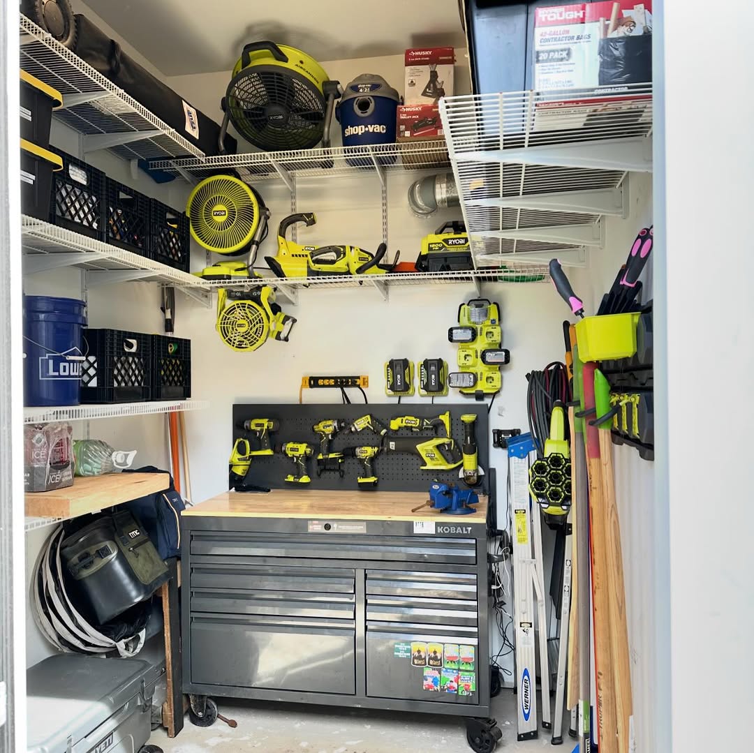 shed storage ideas
